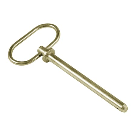 Itw Shakeproof Hitch Pin D Shaped Handle 38 x 4 ZY HP-0375-4000R/B